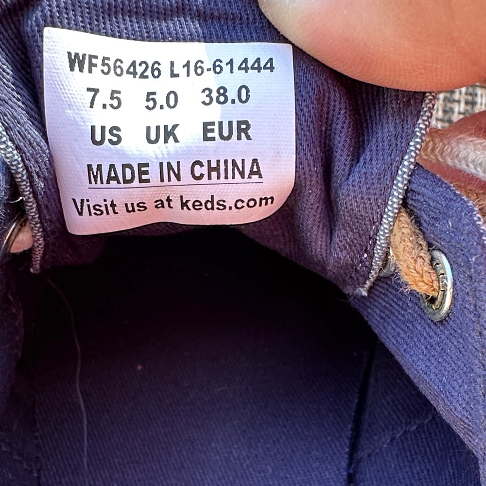 NWOT Keds Denim Tennis Shoes - Picture 6 of 7